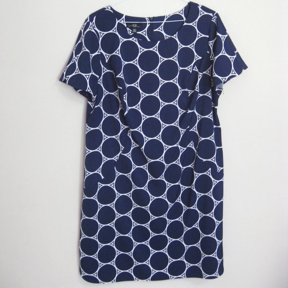 AGB Dresses & Skirts - AGB Sleek Sheath Navy Blue Dress sz. 18W ❤